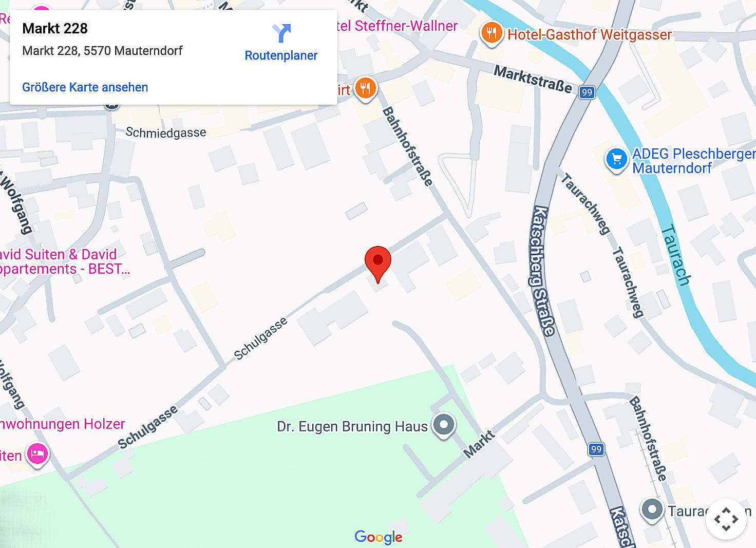 LOCATION | Dr Nico Schoklitsch, Markt 228, 5570 Mauterndorf